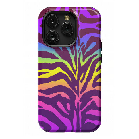 Rainbow Zebra Phone Case
